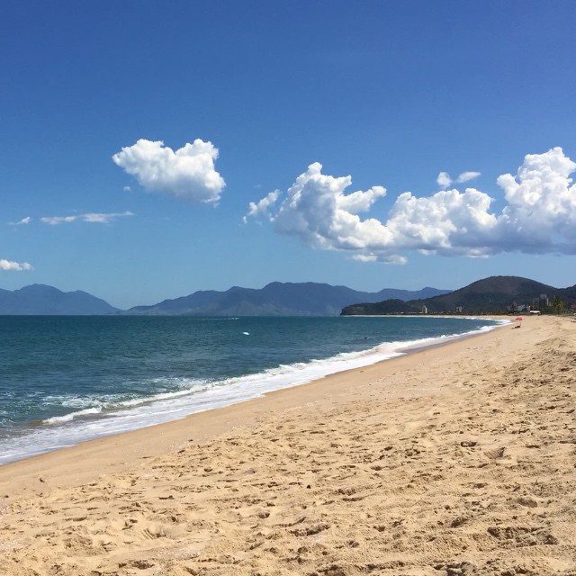 Busy day at the beach, pretty much just me and 5km of sand!